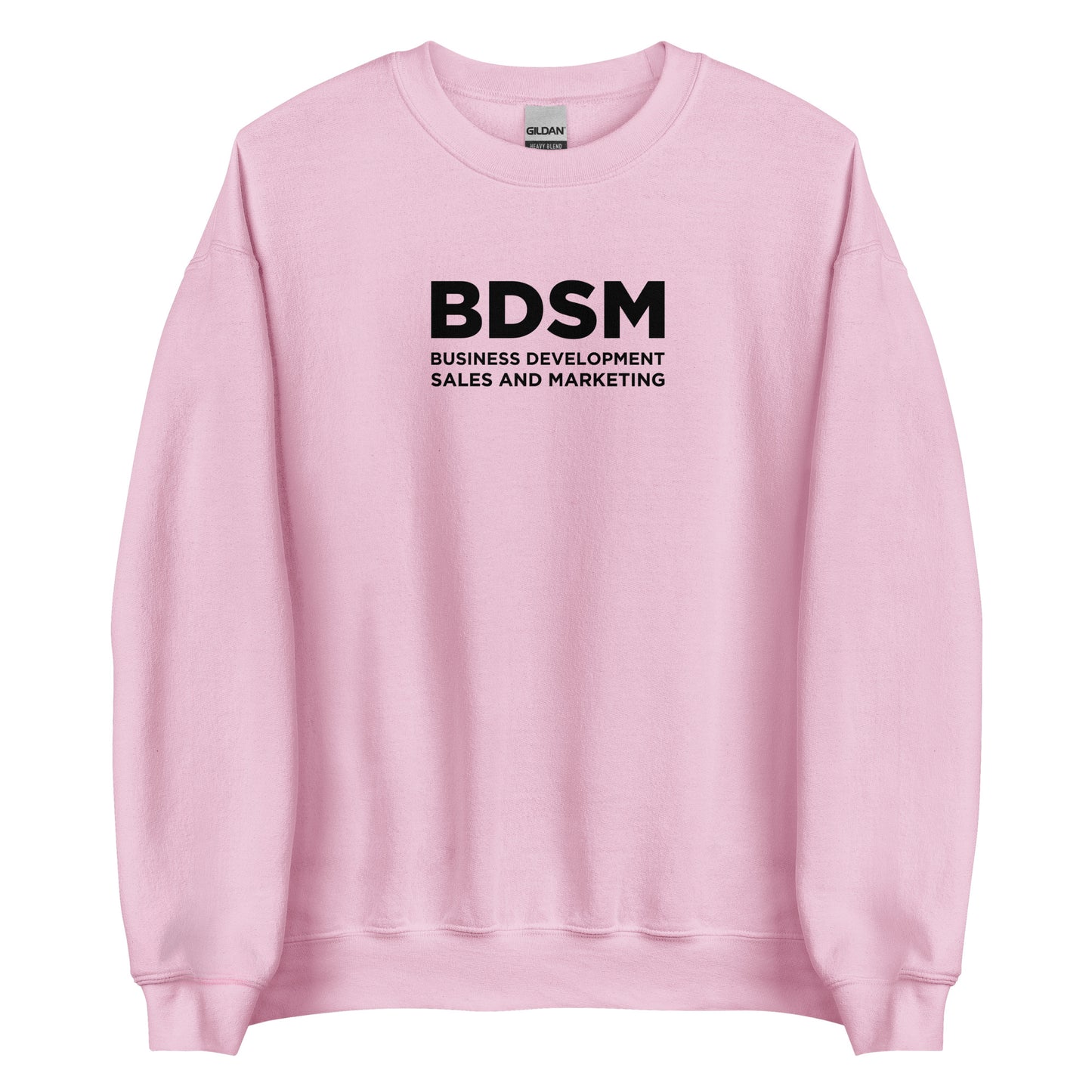 Sweat unisexe col rond BDSM Business Development Sales and Marketing - Sedurro