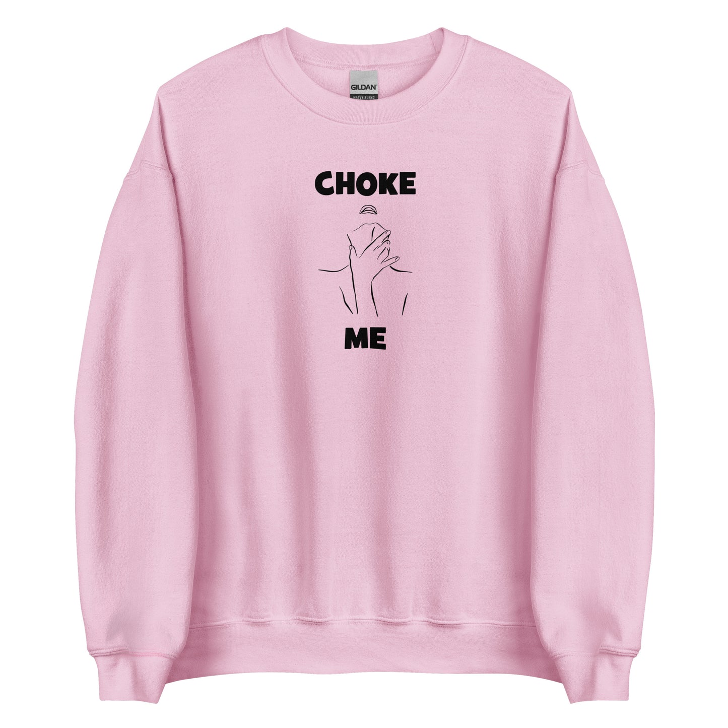 Sweat unisexe col rond Choke me - Sedurro