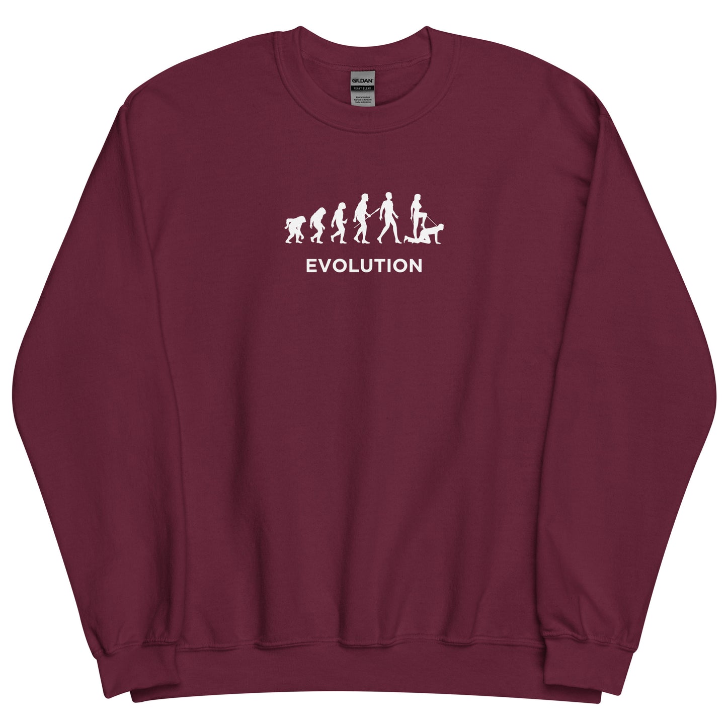 Sweat unisexe col rond Evolution SM domina - Sedurro