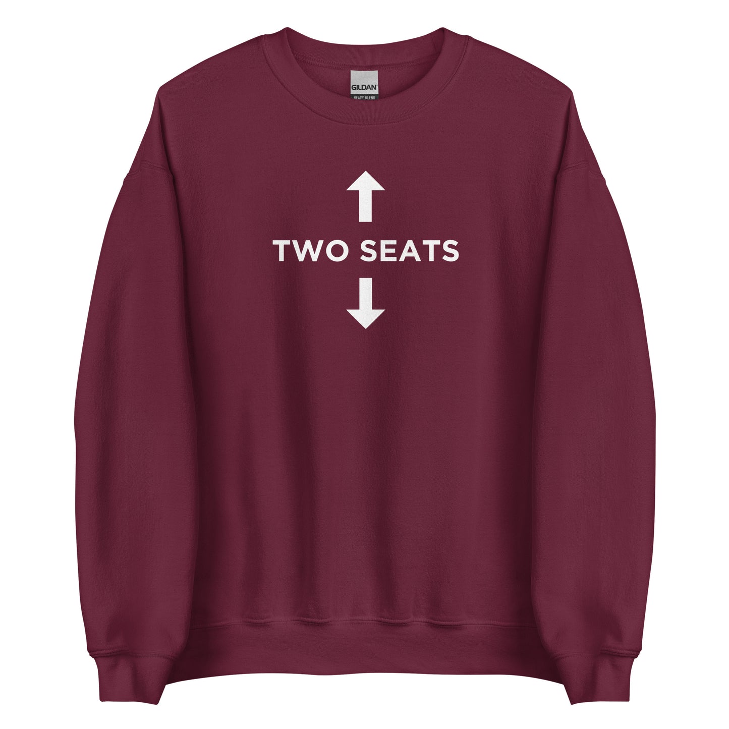 Sweat unisexe col rond Flèches two seats - Sedurro