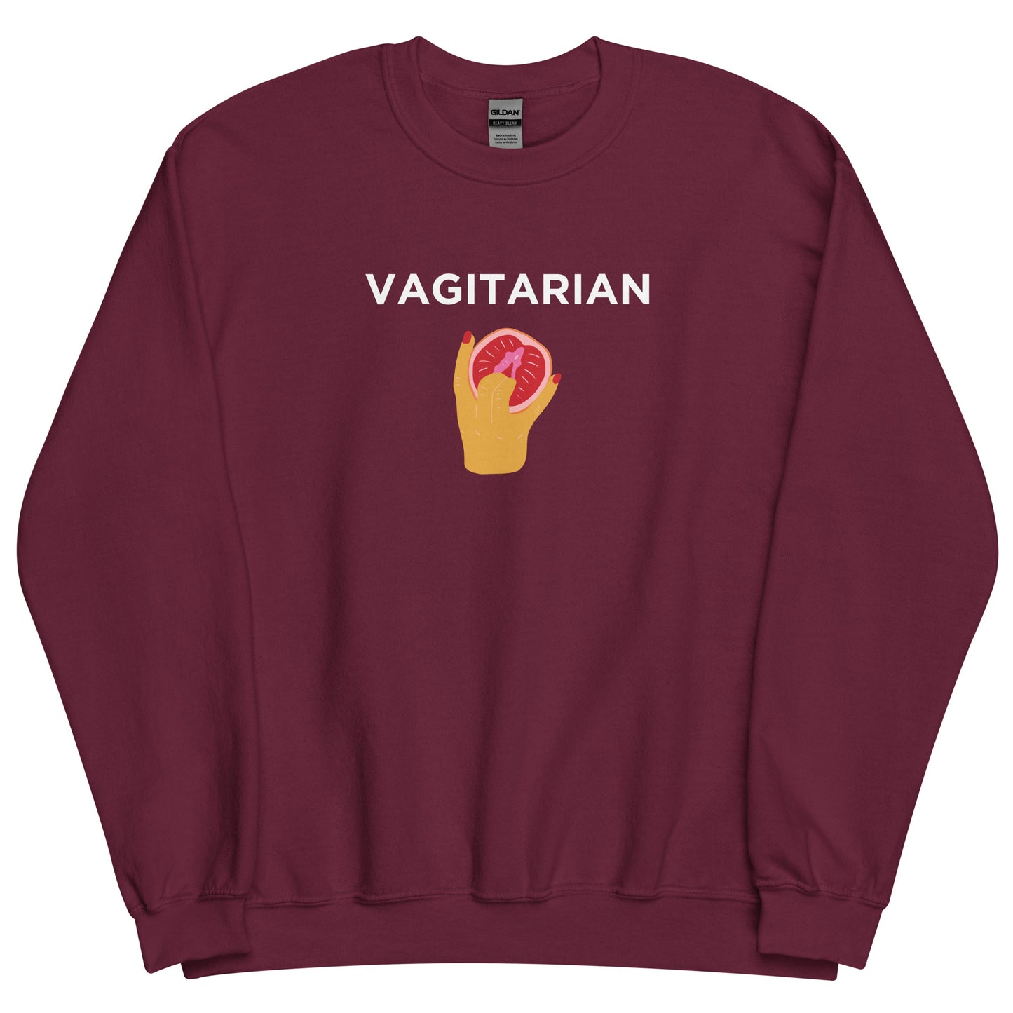 Sweat unisexe col rond Vagitarian - Sedurro