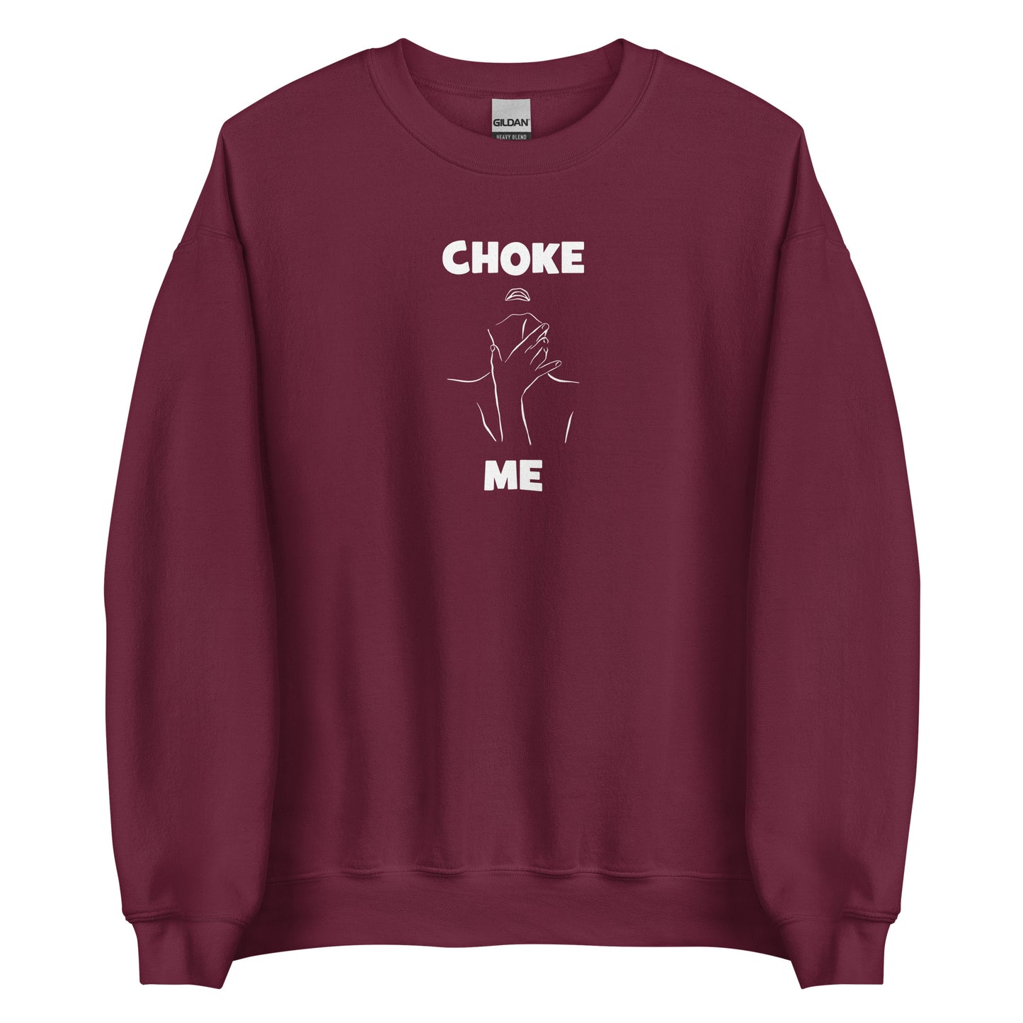 Sweat unisexe col rond Choke me - Sedurro