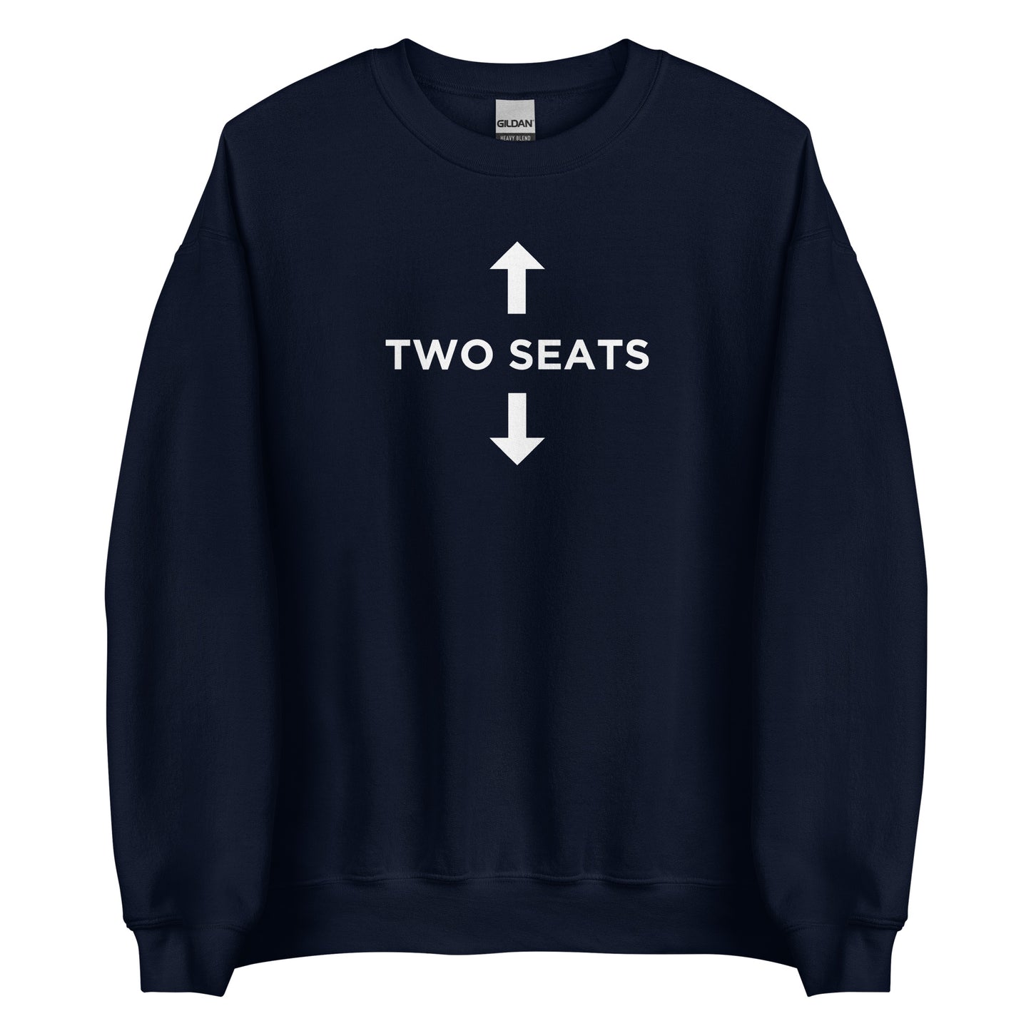 Sweat unisexe col rond Flèches two seats - Sedurro