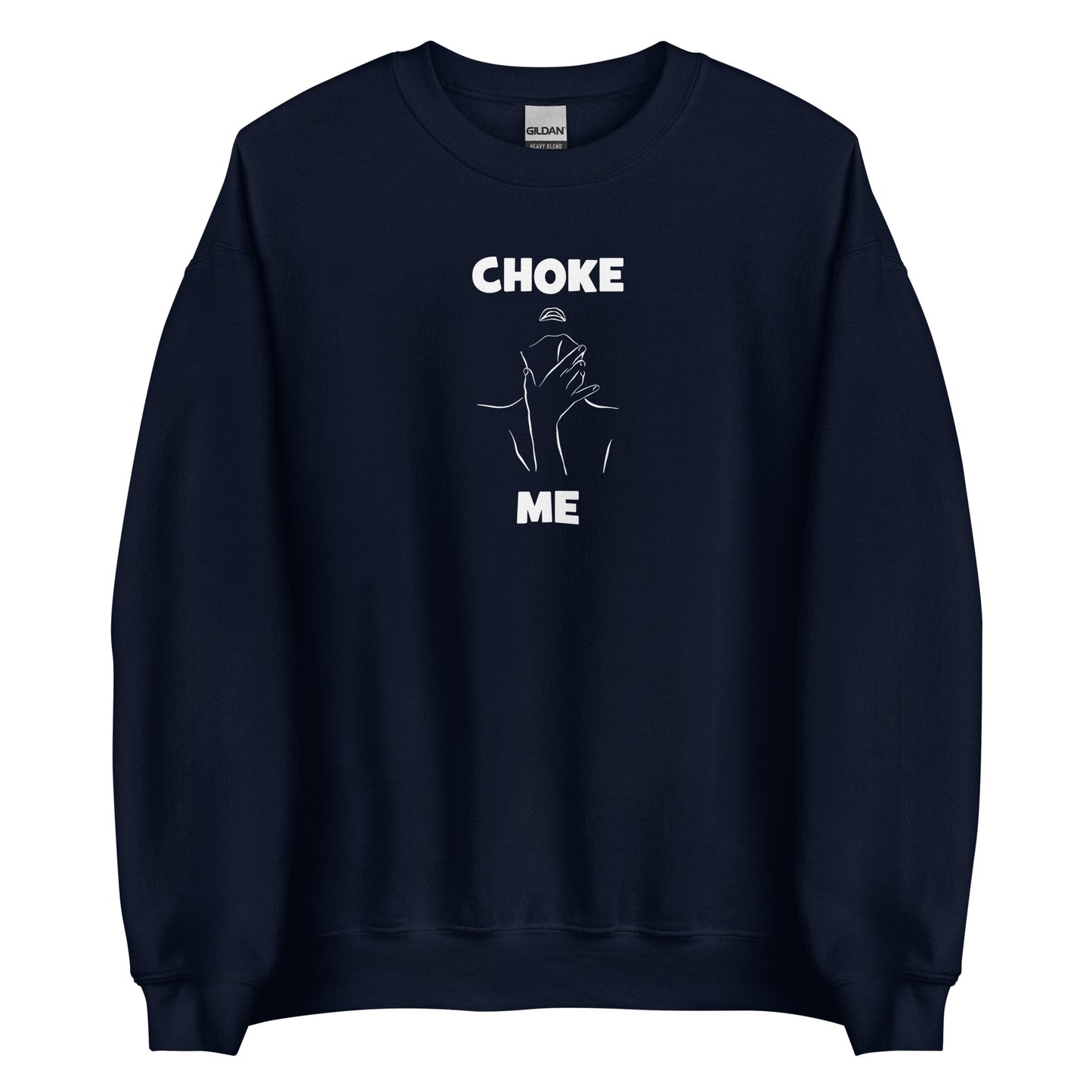 Sweat unisexe col rond Choke me - Sedurro