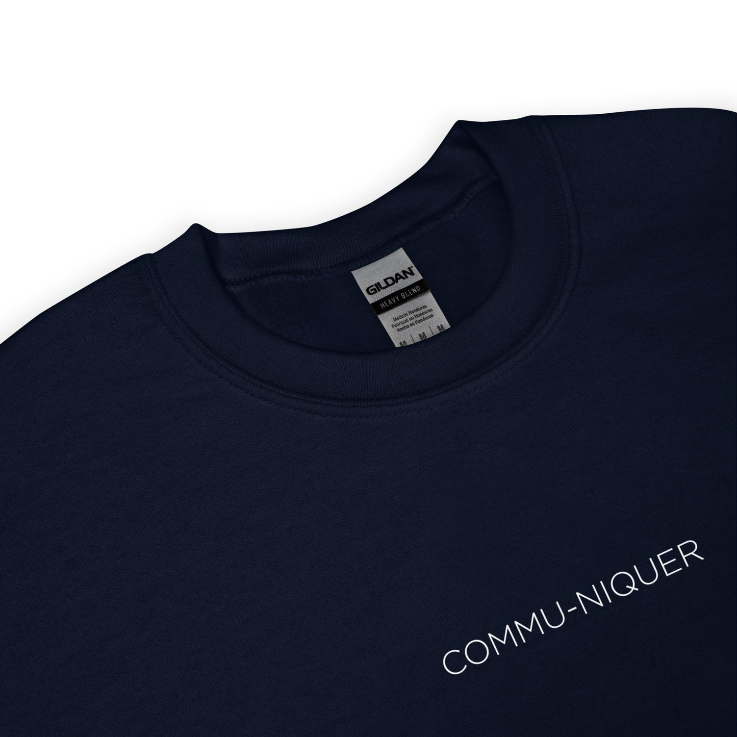 Sweat unisexe col rond Commu-niquer - Sedurro