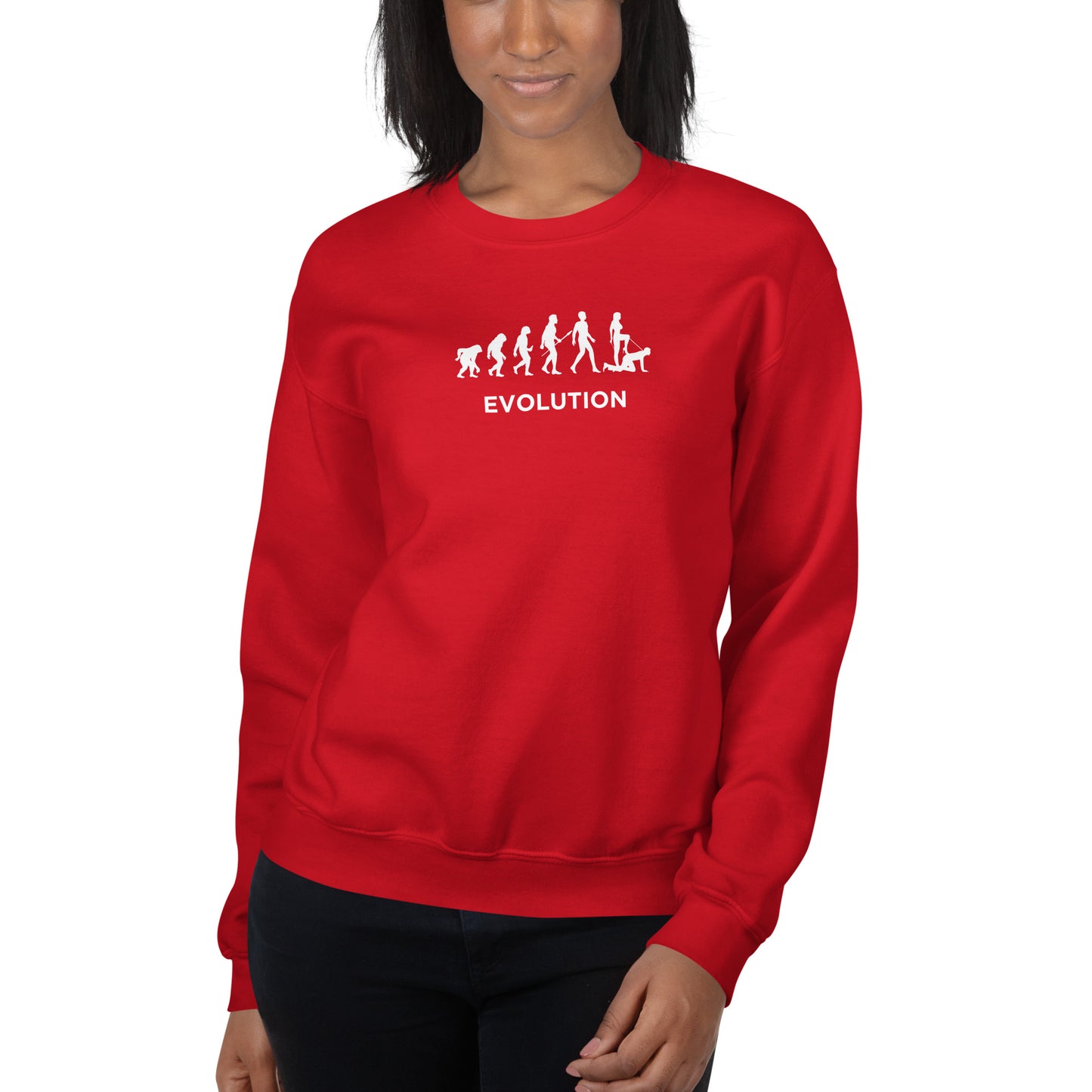 Sweat unisexe col rond Evolution SM domina - Sedurro