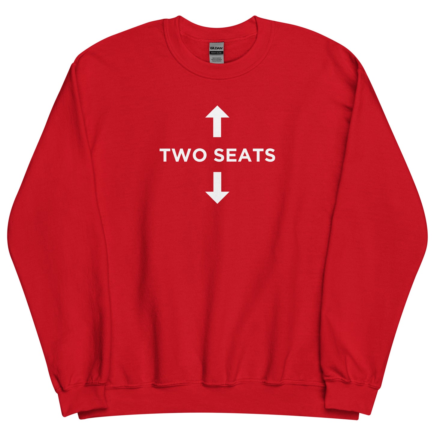 Sweat unisexe col rond Flèches two seats - Sedurro