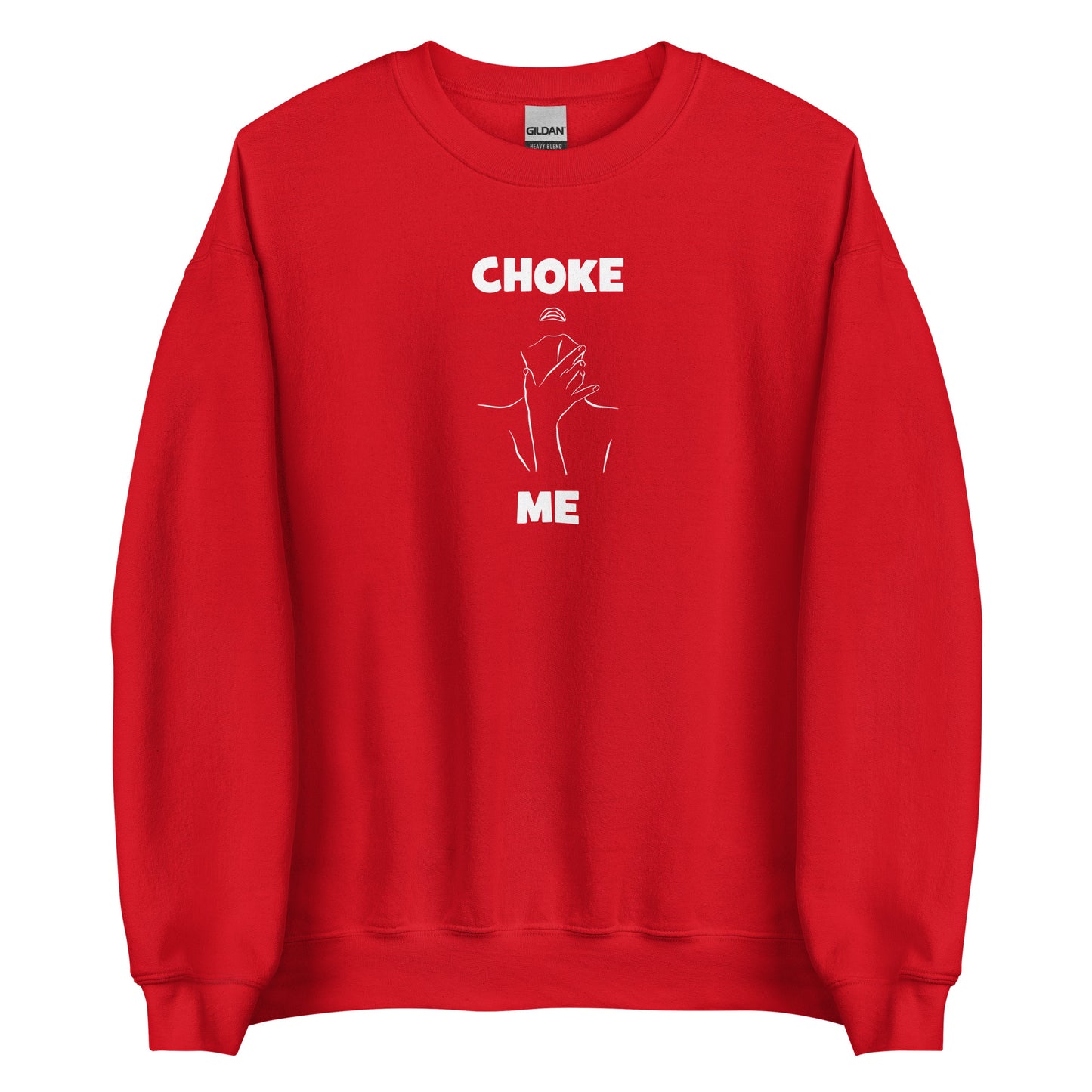 Sweat unisexe col rond Choke me - Sedurro