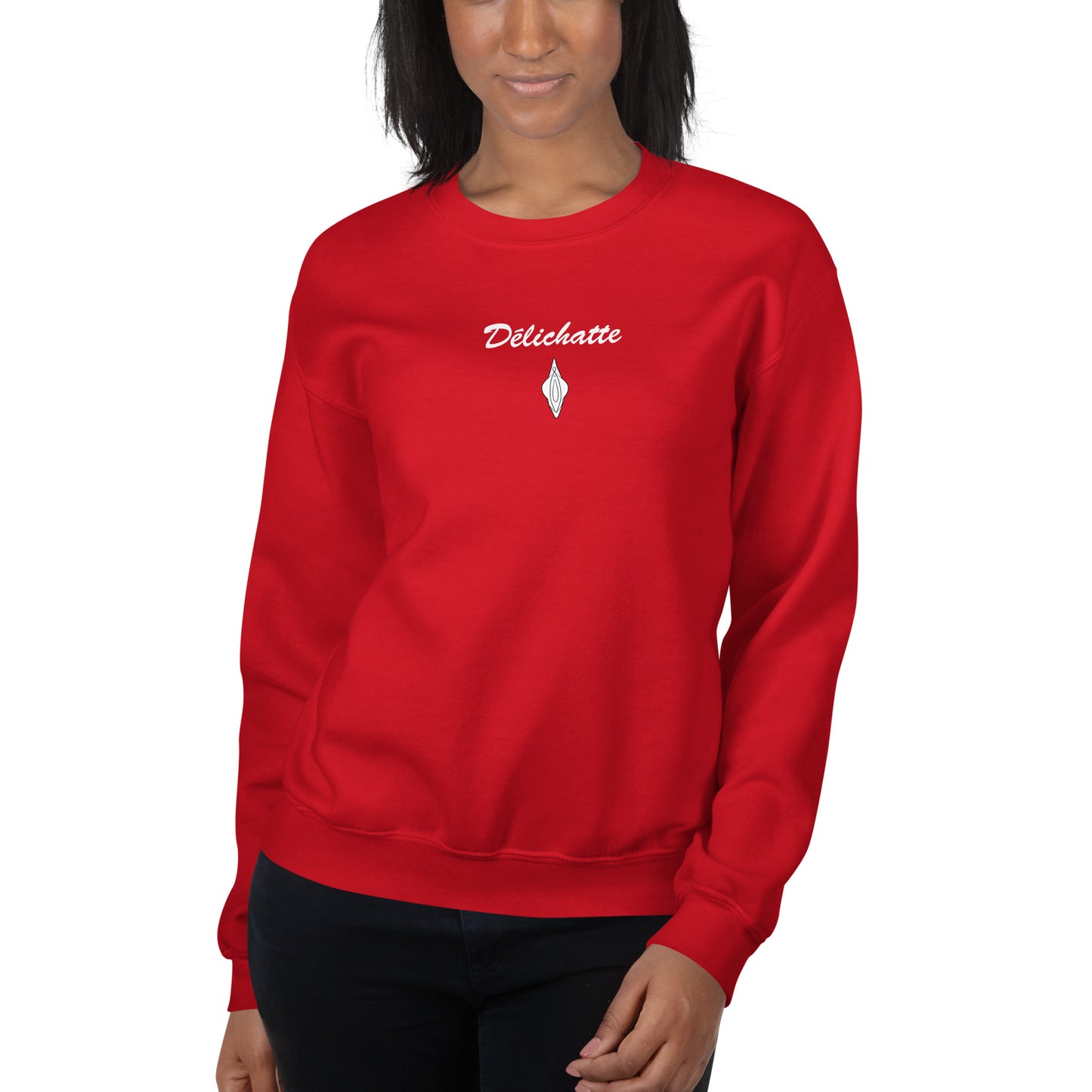 Sweat unisexe col rond Délichatte - Sedurro