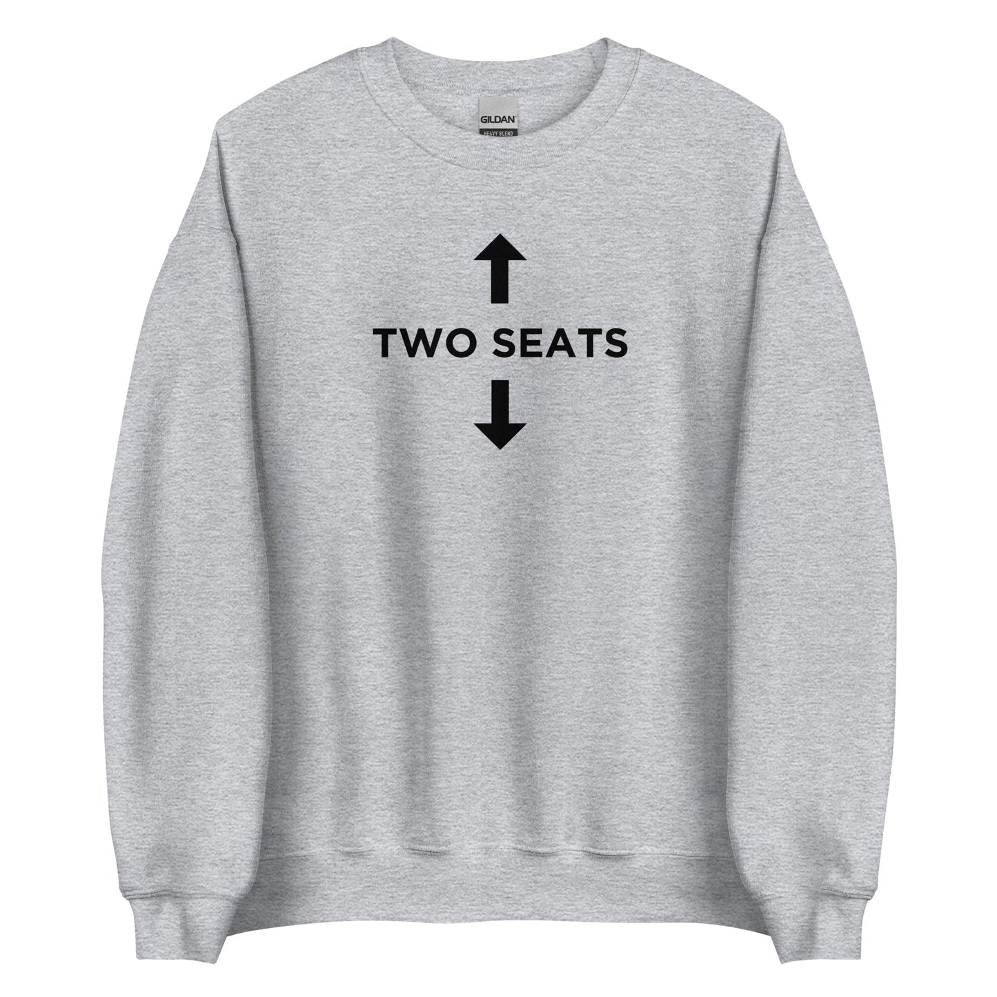 Sweat unisexe col rond Flèches two seats - Sedurro