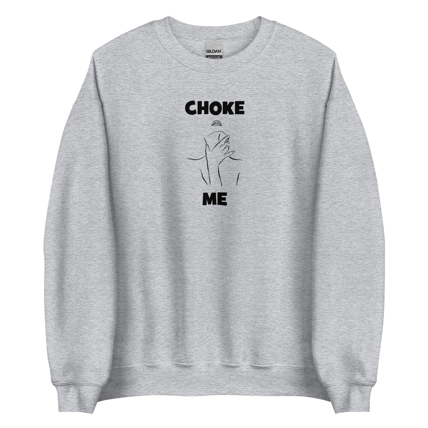 Sweat unisexe col rond Choke me - Sedurro