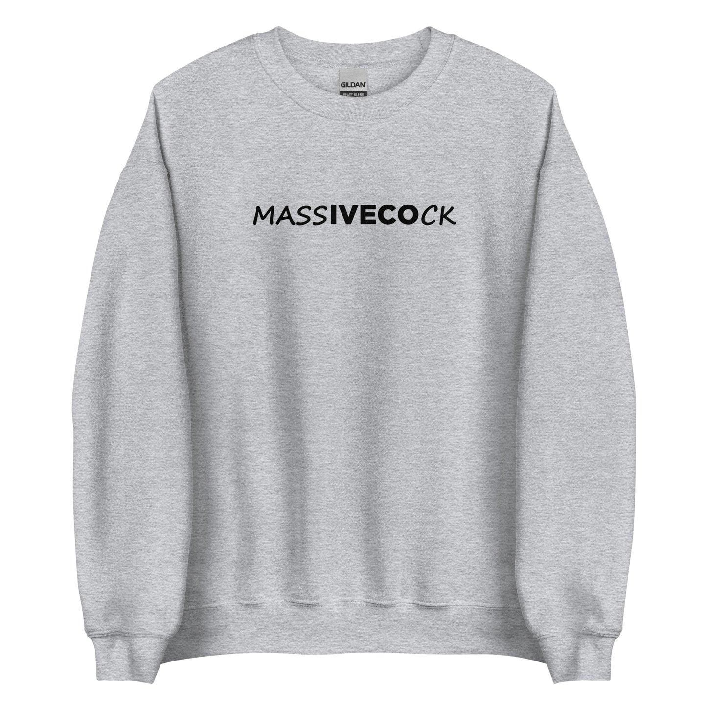 Sweat unisexe col rond Massive cock - Sedurro
