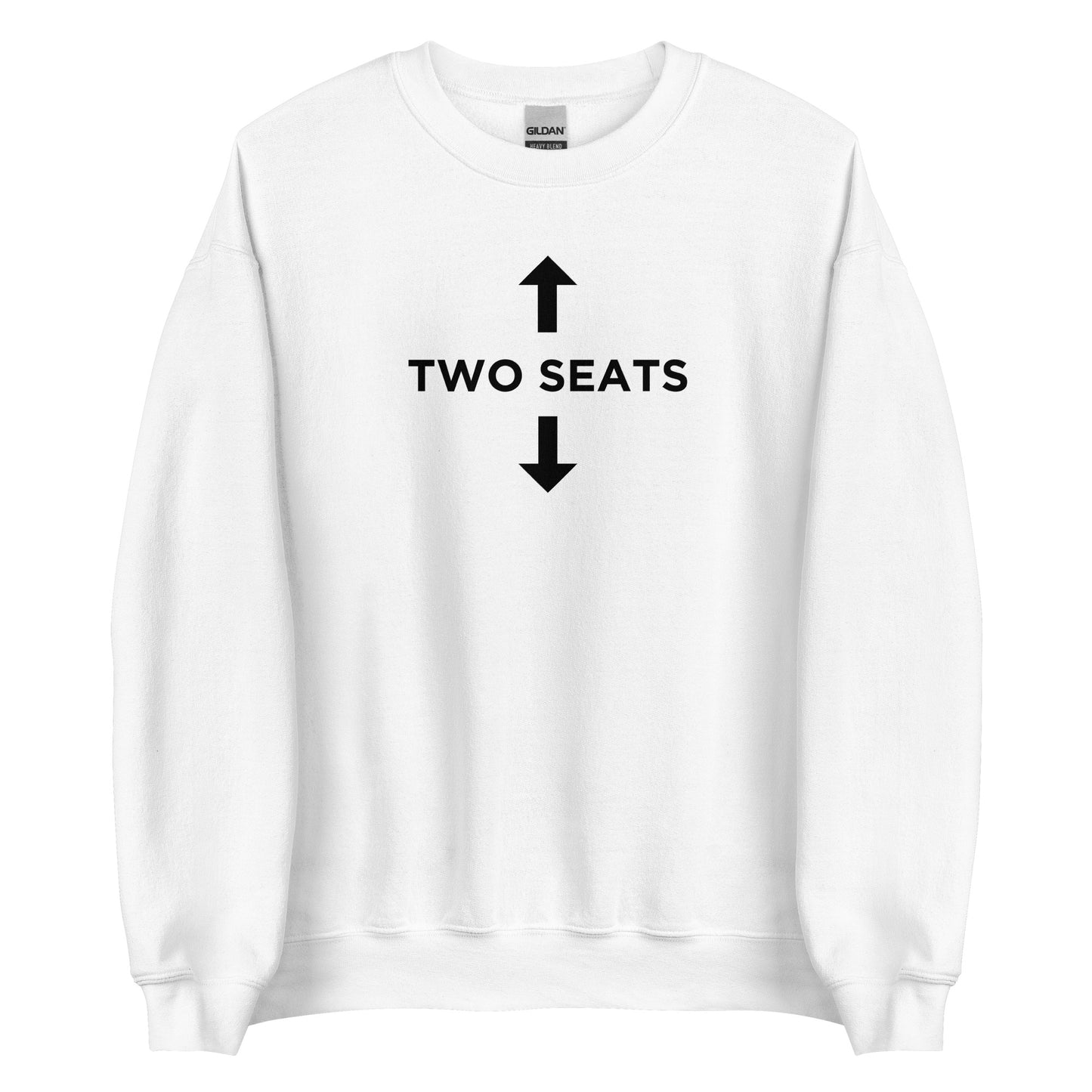 Sweat unisexe col rond Flèches two seats - Sedurro
