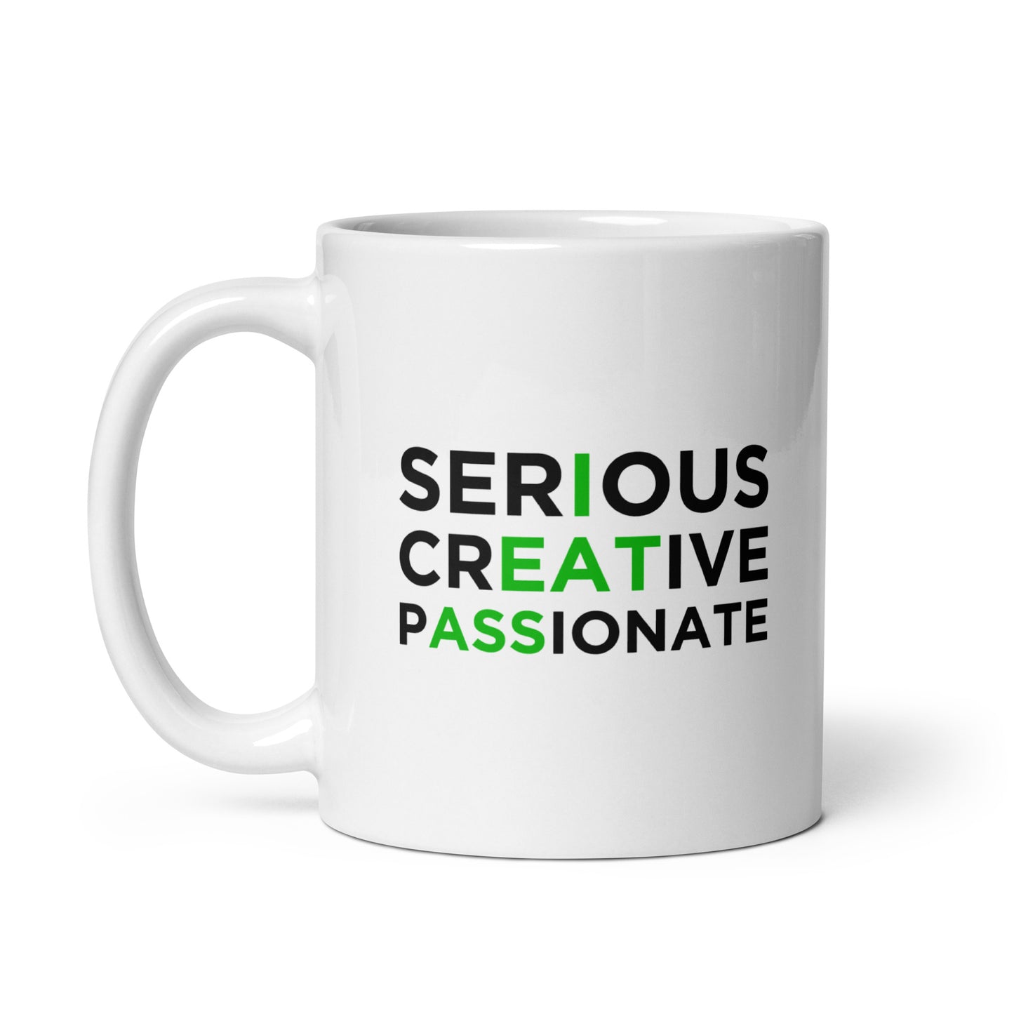 Mug Serious creative passionate - Sedurro