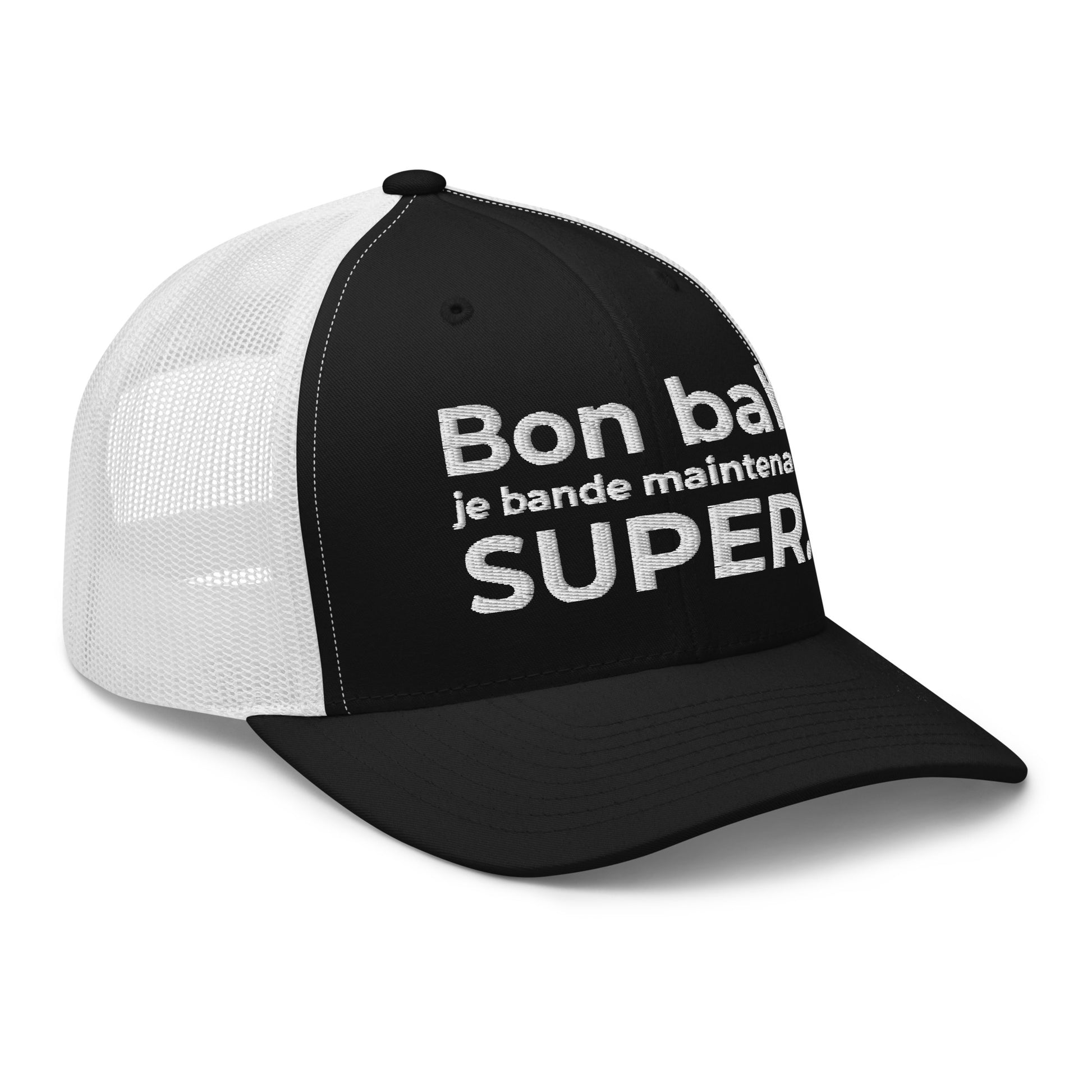Casquette brodée Bon bah je bande maintenant super - Sedurro