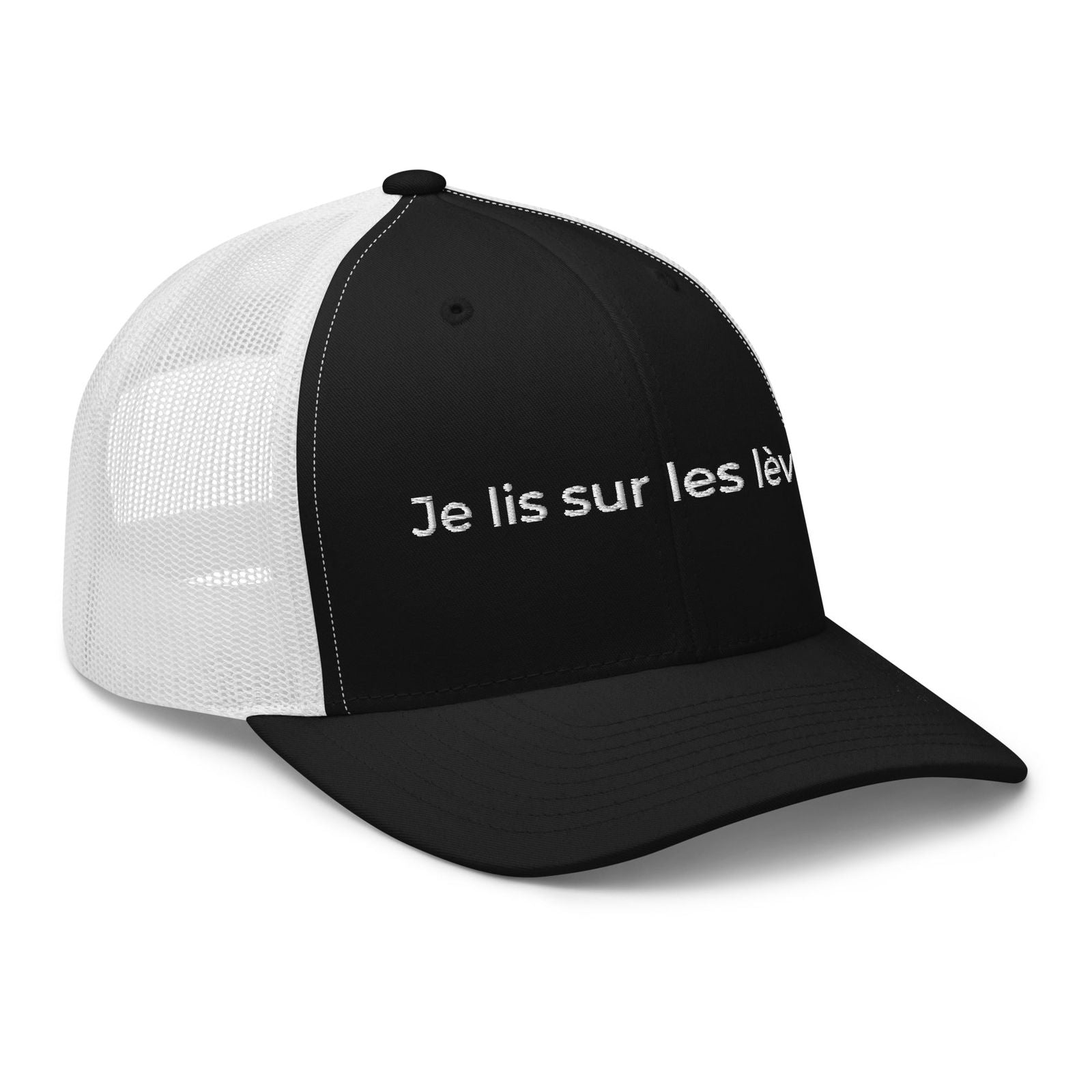 Casquette brodée Je lis sur les lèvres - Sedurro