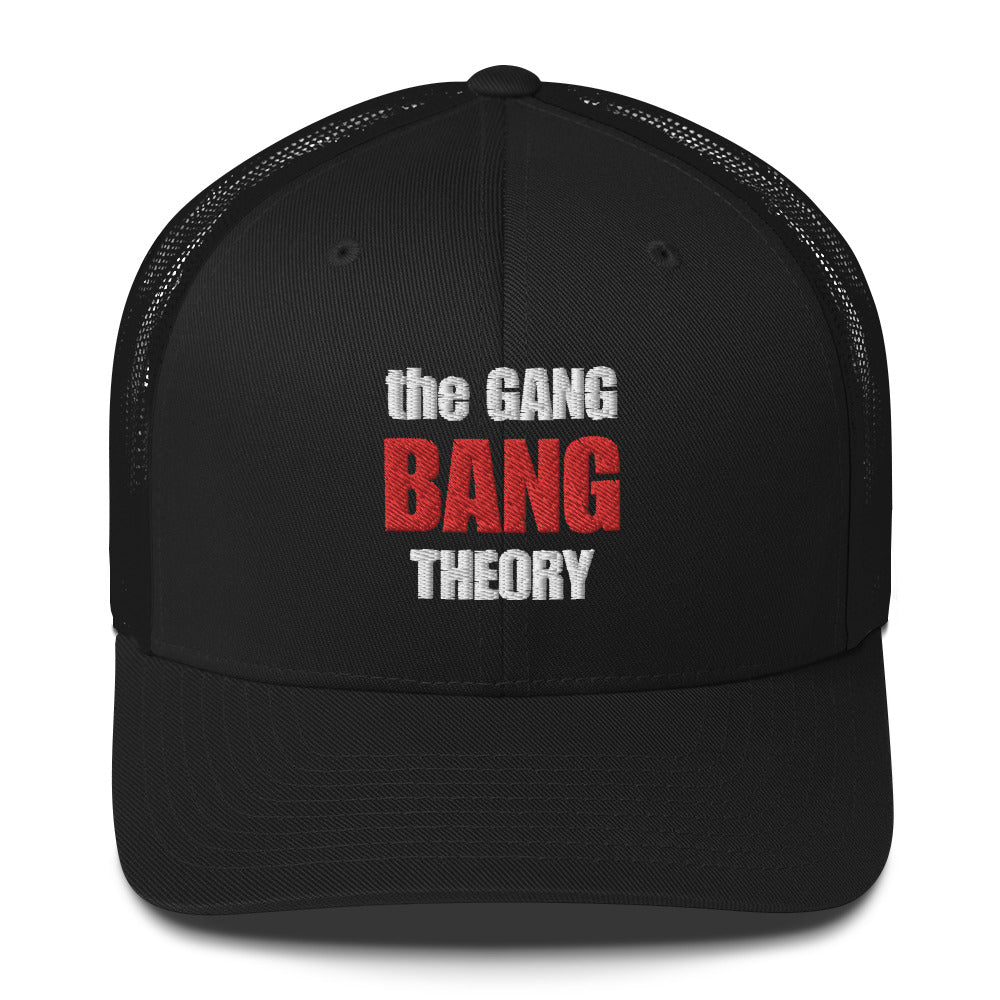 Casquette brodée The gang bang theory Noir - Sedurro