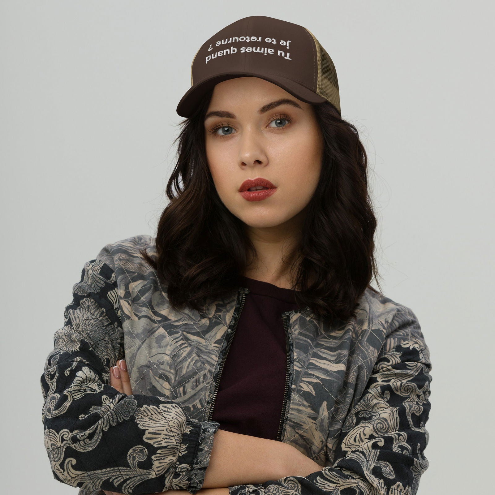 Casquette brodée Tu aimes quand je te retourne - Sedurro