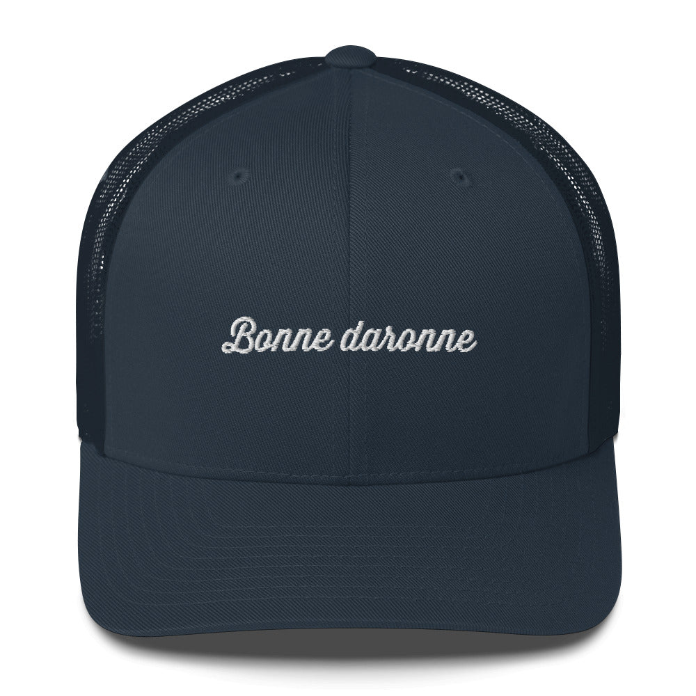 Casquette brodée Bonne daronne Bleu Marine - Sedurro