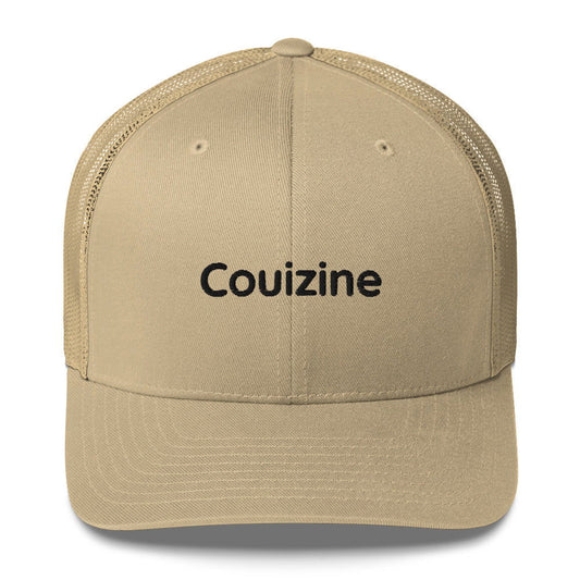 Casquette brodée Couizine Kaki - Sedurro