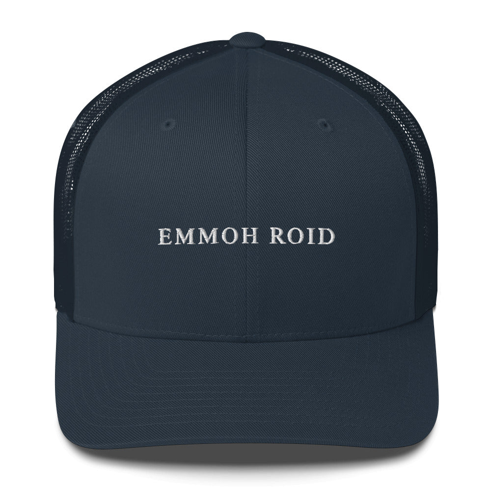 Casquette brodée Emmoh Roid Bleu Marine - Sedurro