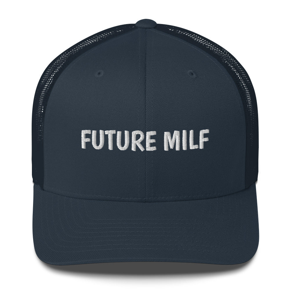 Casquette brodée Future milf Bleu Marine - Sedurro