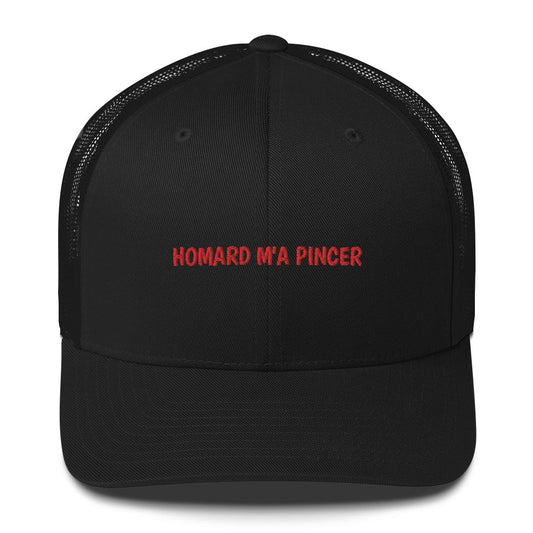 Casquette brodée Homard m'a pincer Noir - Sedurro