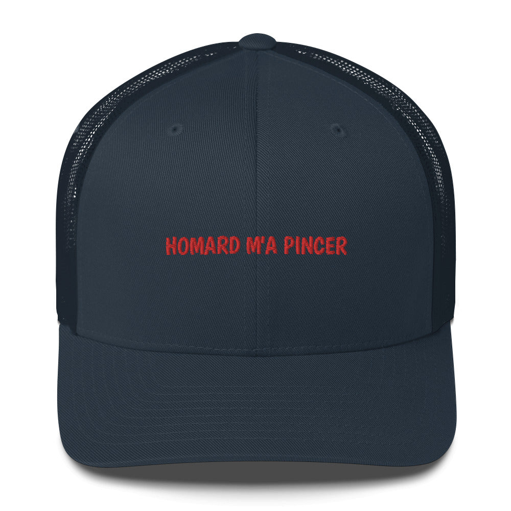 Casquette brodée Homard m'a pincer - Sedurro