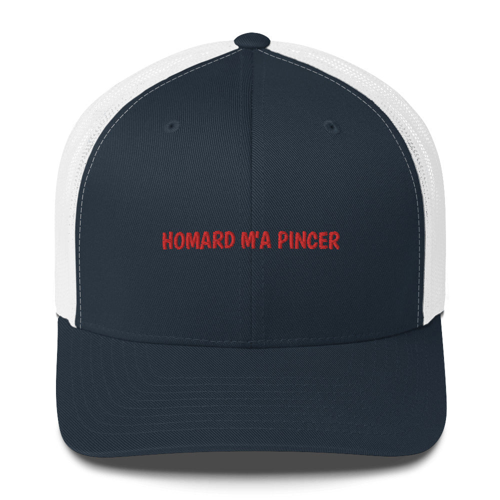 Casquette brodée Homard m'a pincer - Sedurro