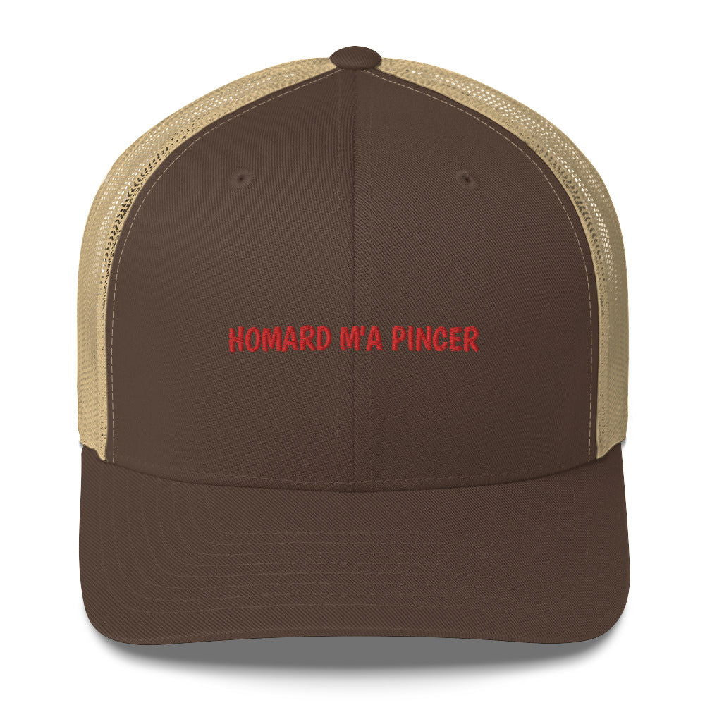 Casquette brodée Homard m'a pincer - Sedurro