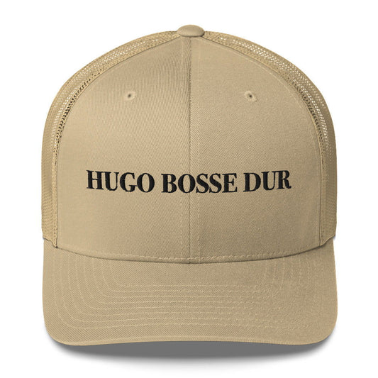 Casquette brodée Hugo Bosse dur Kaki - Sedurro