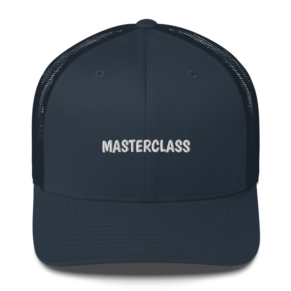 Casquette brodée Masterclass Bleu Marine - Sedurro