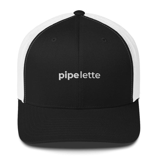 Casquette brodée Pipelette Noir Blanc - Sedurro