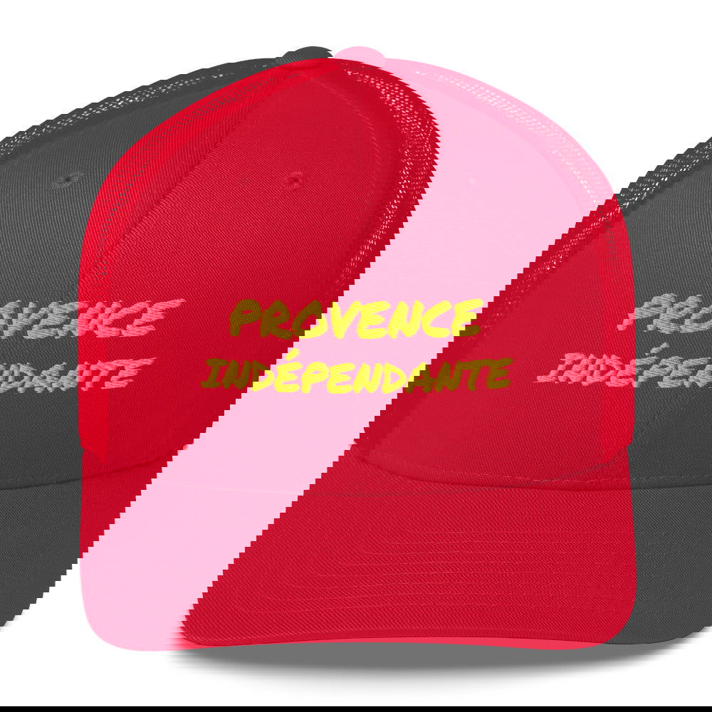 Casquette brodée Provence indépendante Rouge - Sedurro