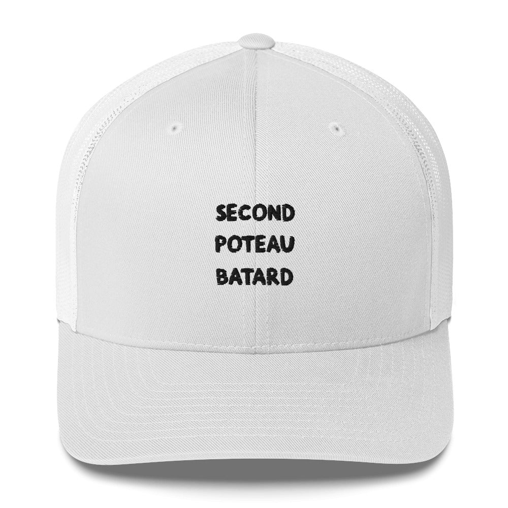 Casquette brodée Second poteau batard - Sedurro