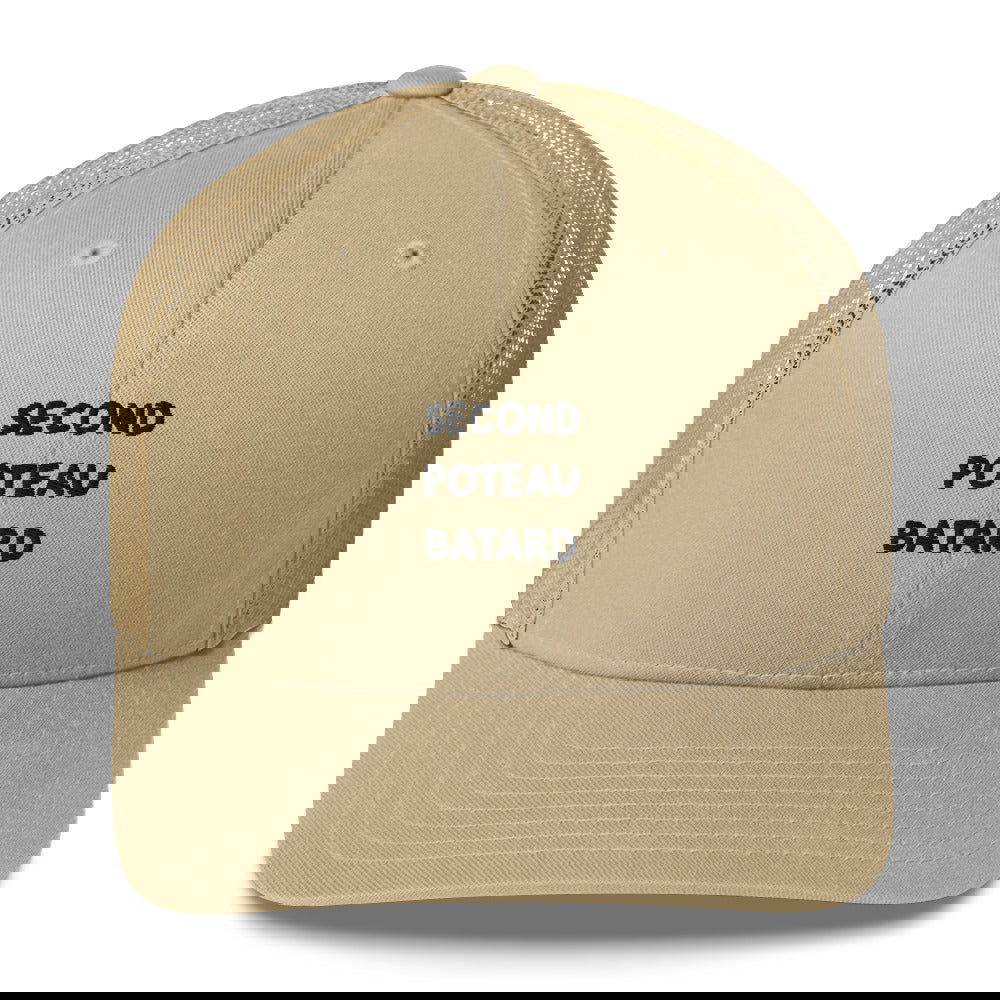 Casquette brodée Second poteau batard - Sedurro
