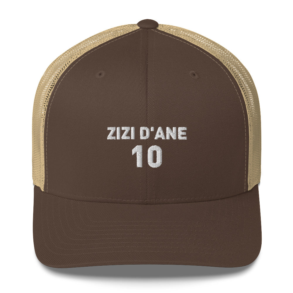 Casquette brodée Zizi d'âne 10 Marron Kaki - Sedurro