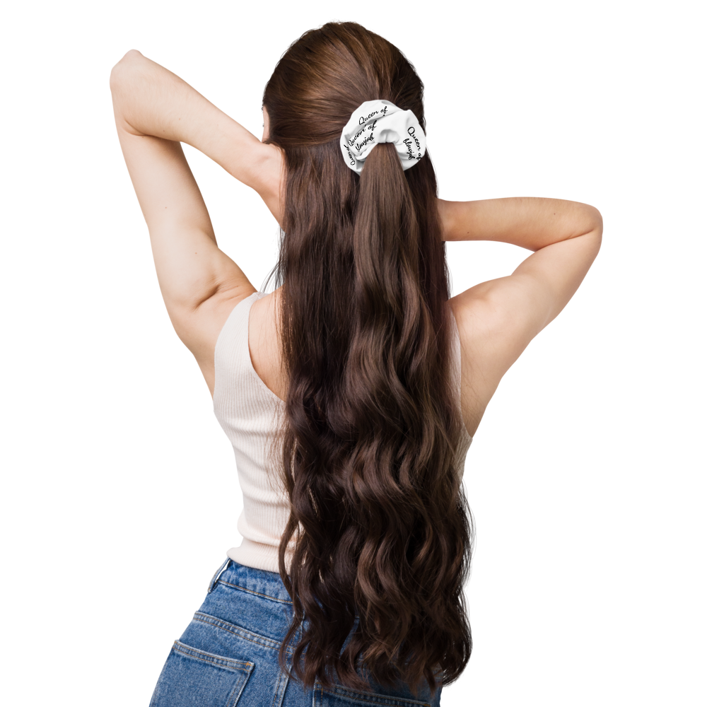 Chouchou recyclé Queen of blowjob blanc - Sedurro