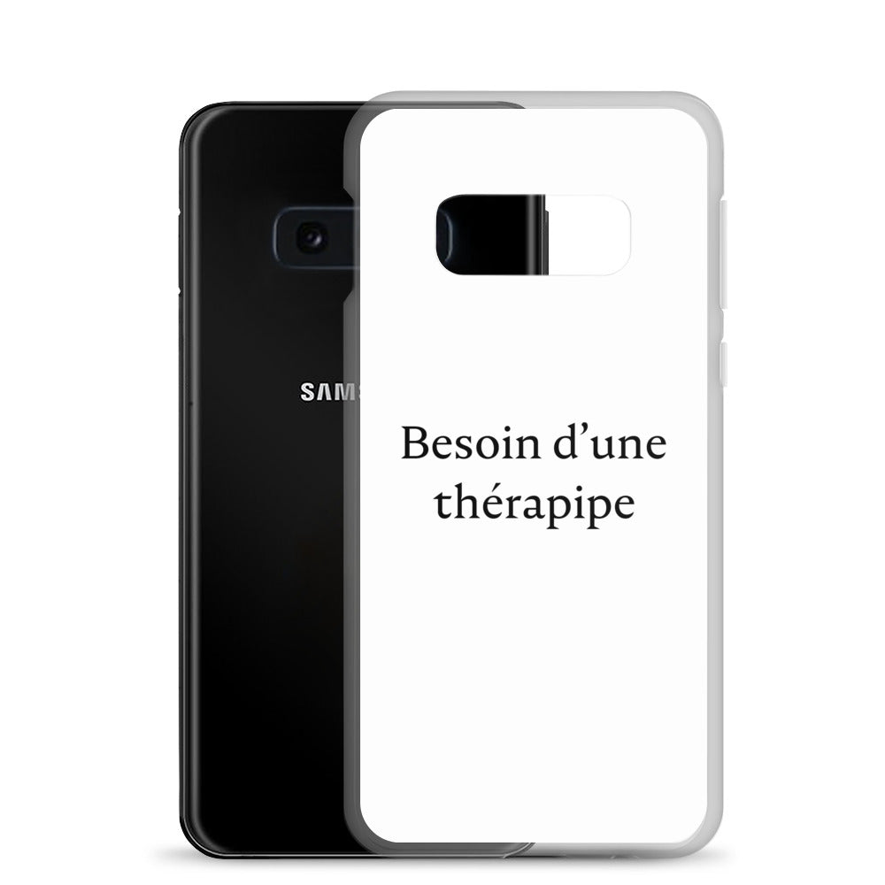 Coque Samsung Besoin d'une thérapipe - Sedurro