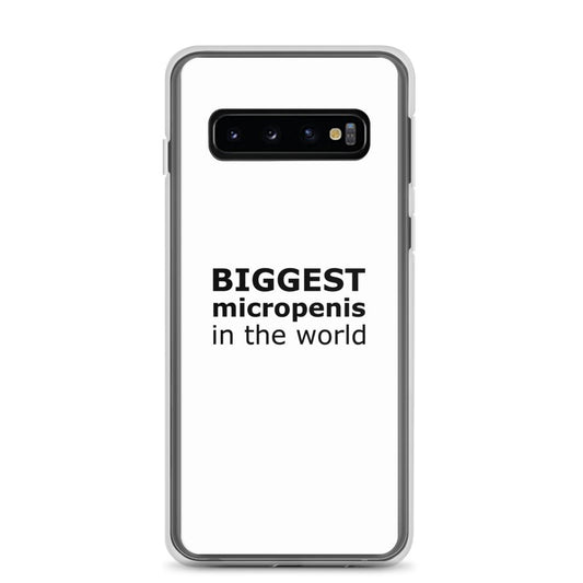 Coque Samsung Biggest micropenis in the world Samsung Galaxy S10 - Sedurro