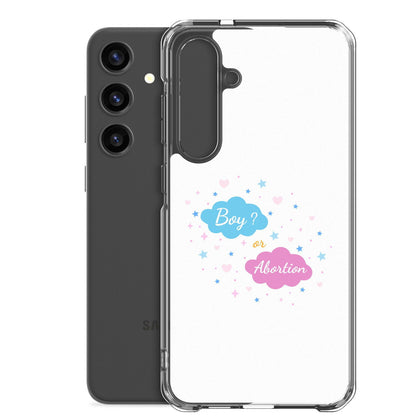 Coque Samsung Boy or abortion gender reveal - Sedurro