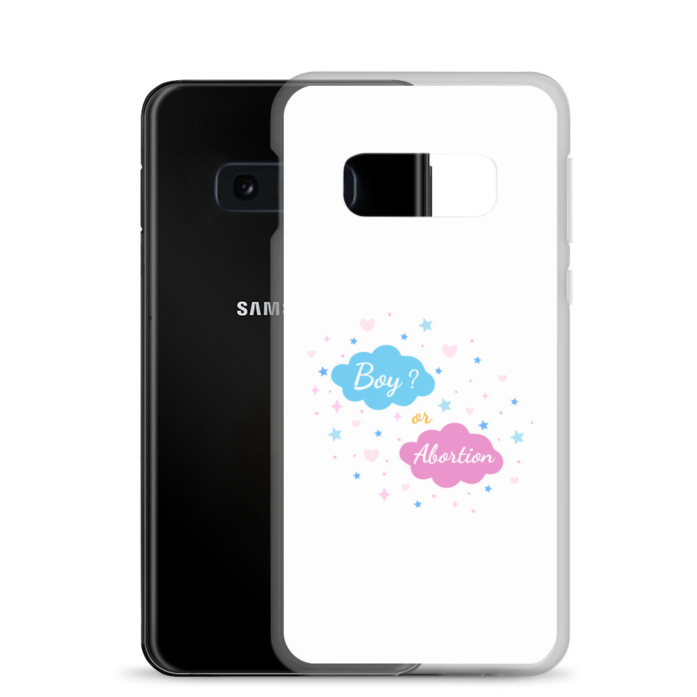 Coque Samsung Boy or abortion gender reveal - Sedurro