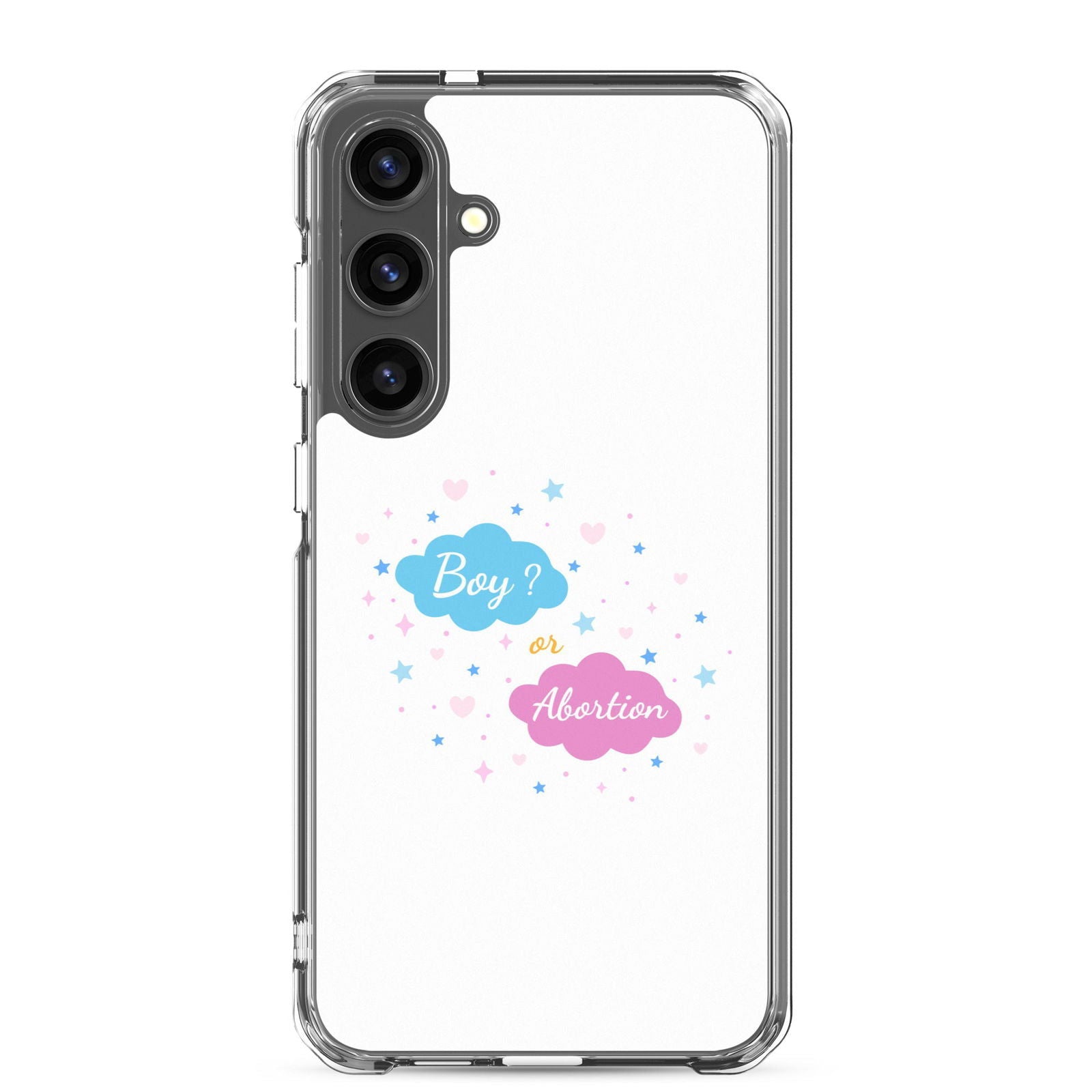 Coque Samsung Boy or abortion gender reveal Samsung Galaxy S24 Plus - Sedurro