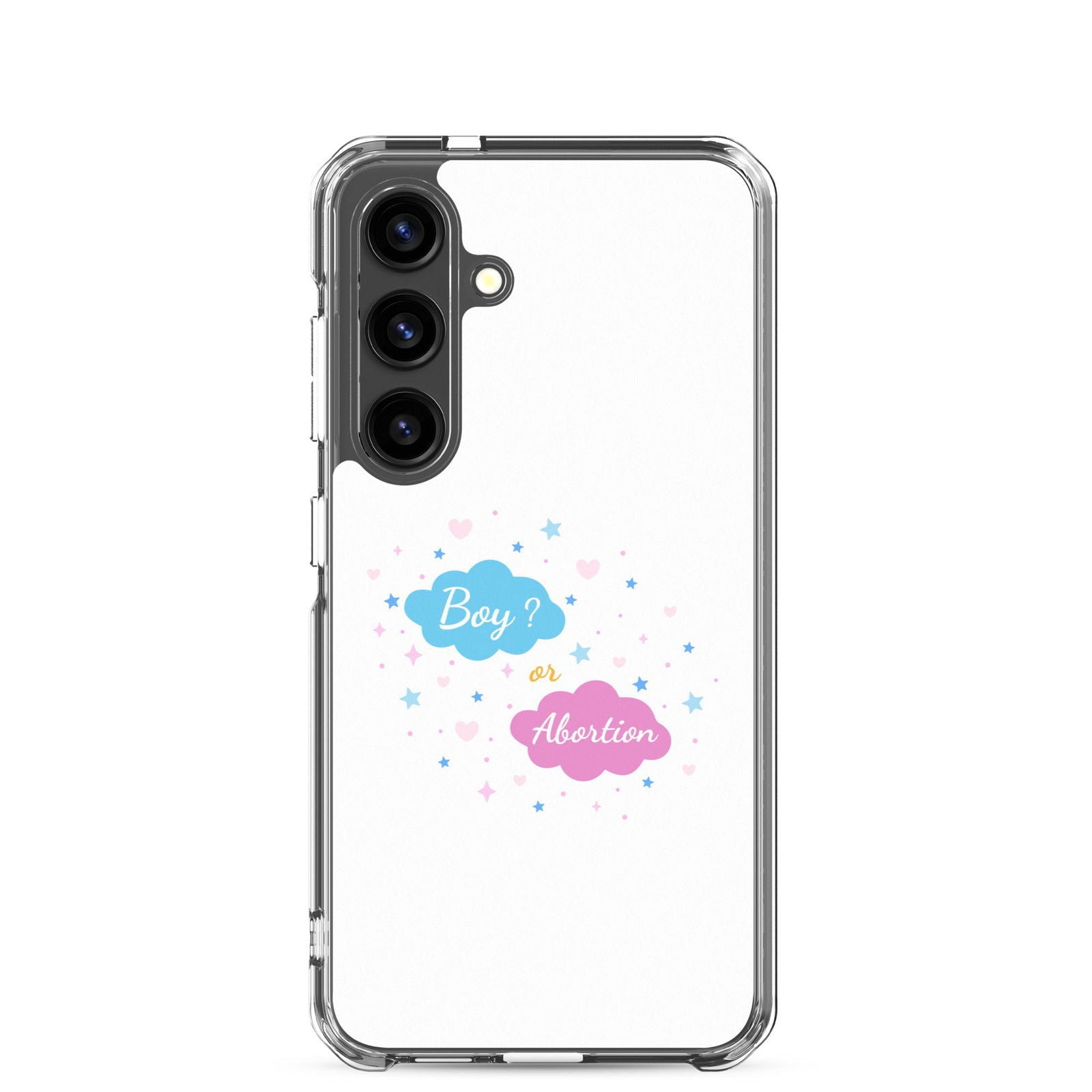 Coque Samsung Boy or abortion gender reveal Samsung Galaxy S24 - Sedurro