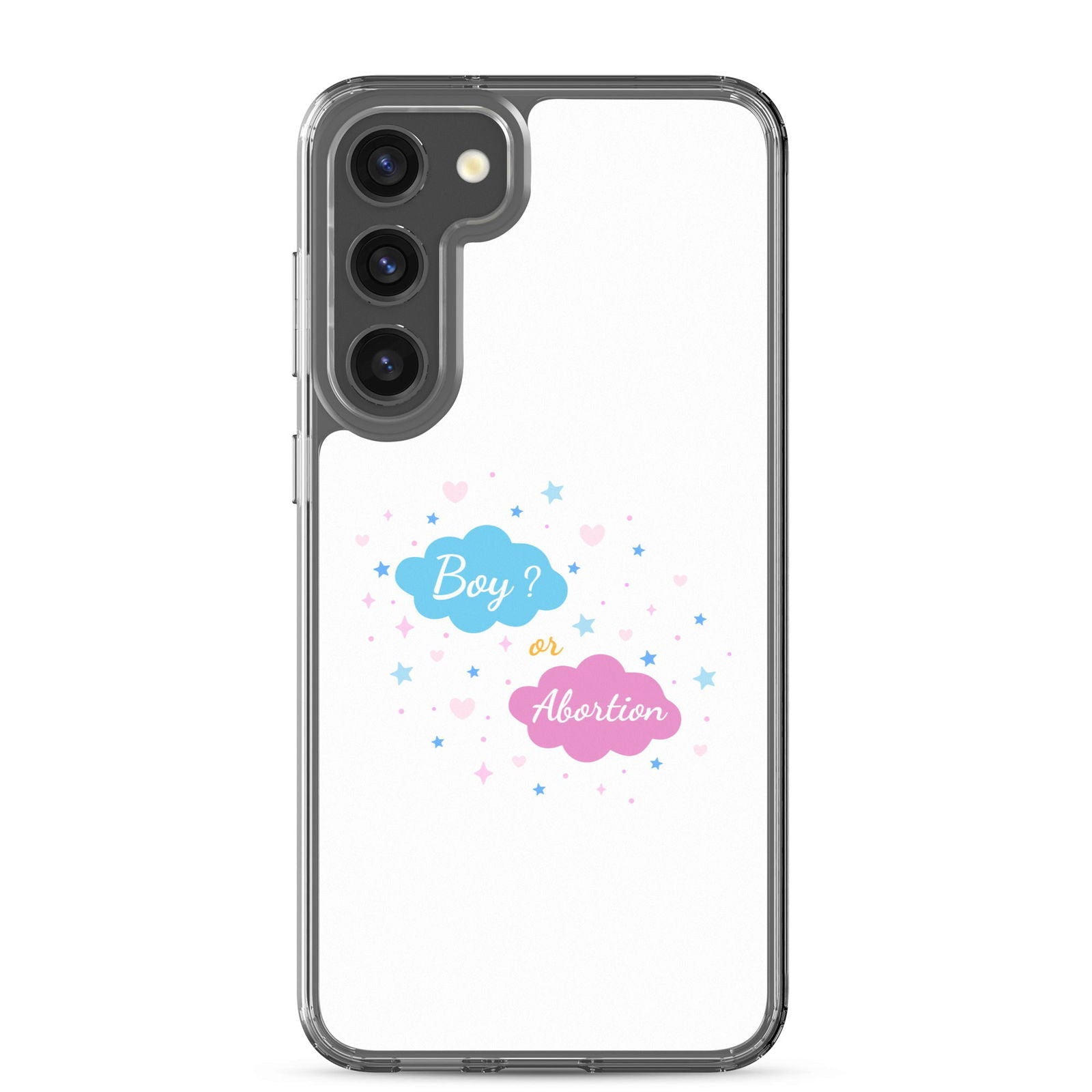 Coque Samsung Boy or abortion gender reveal Samsung Galaxy S23 Plus - Sedurro