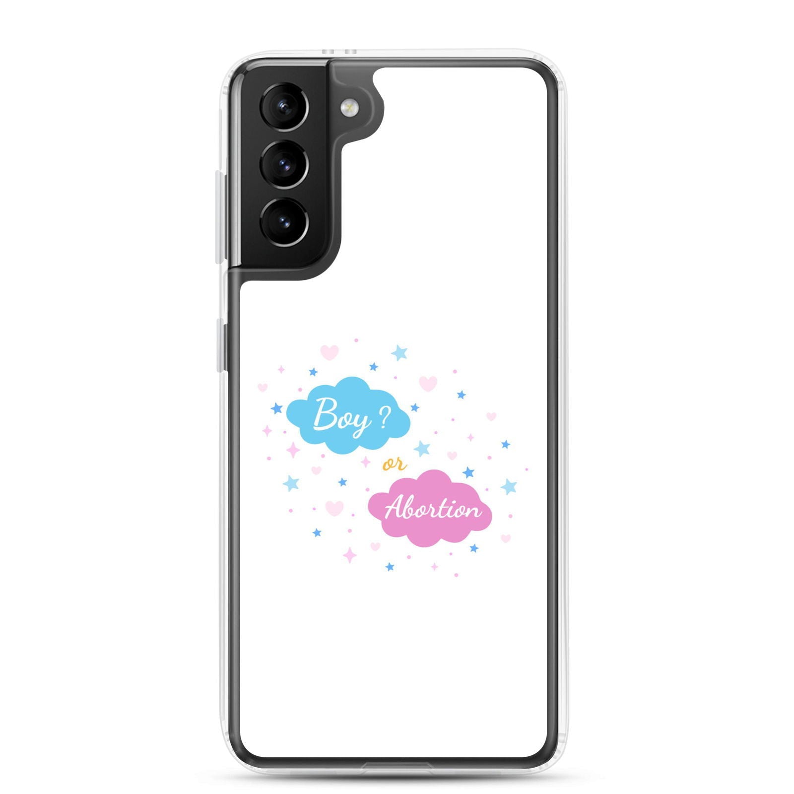 Coque Samsung Boy or abortion gender reveal Samsung Galaxy S21 Plus - Sedurro