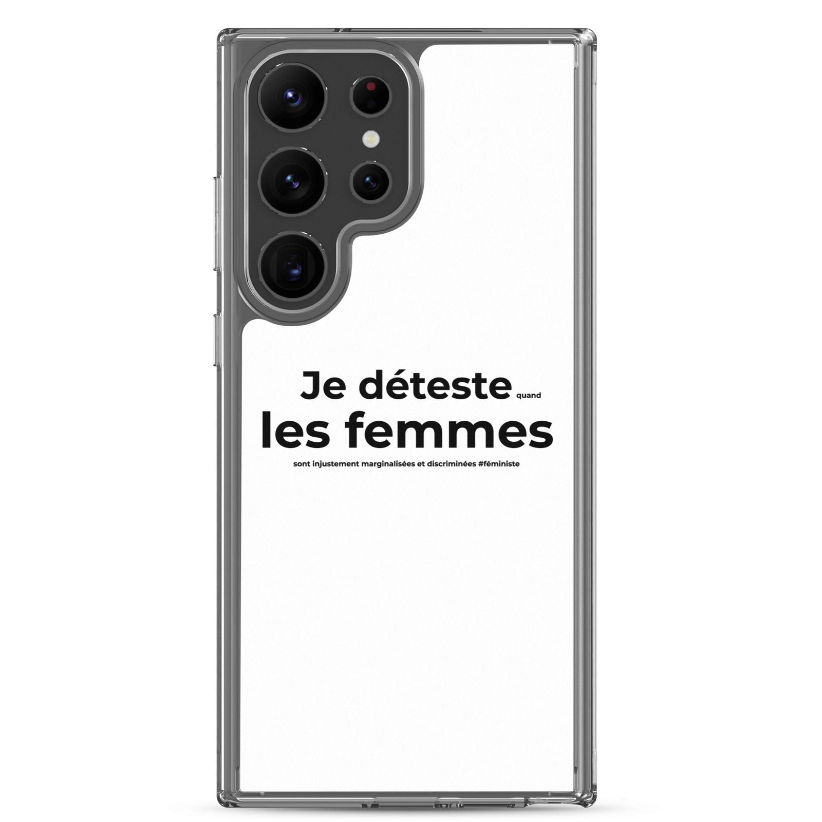 Coque Samsung Féministe Je déteste les femmes Samsung Galaxy S23 Ultra - Sedurro