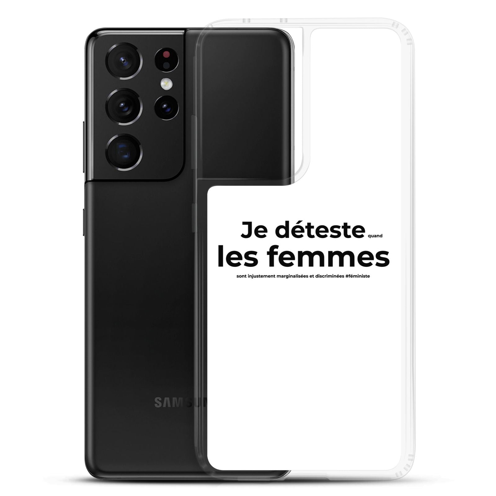 Coque Samsung Féministe Je déteste les femmes - Sedurro