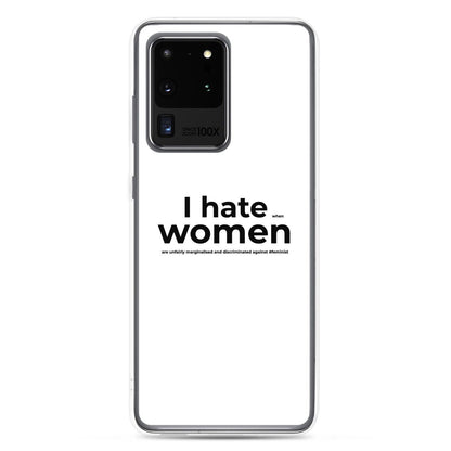 Coque Samsung Feminist I hate women Samsung Galaxy S20 Ultra - Sedurro
