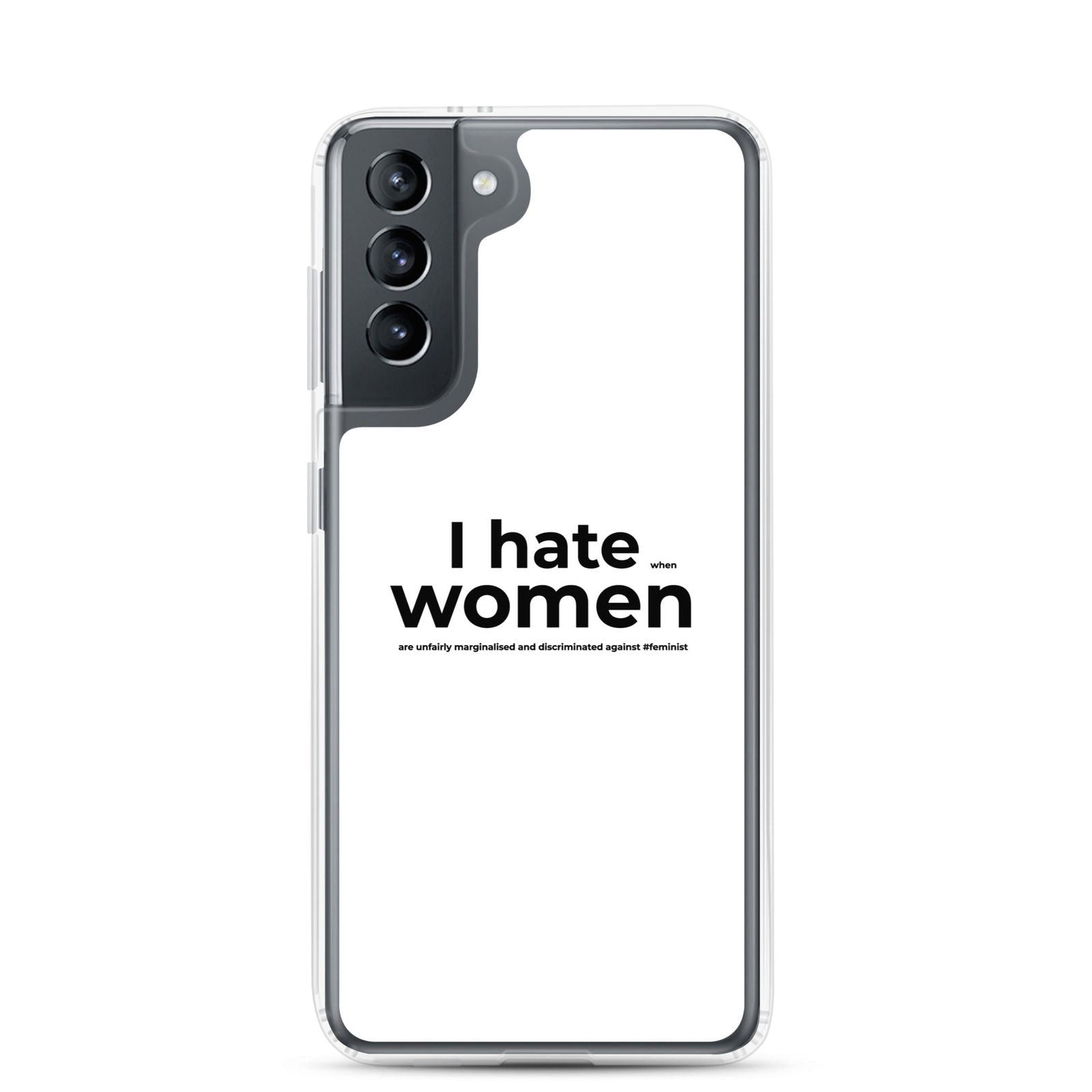 Coque Samsung Feminist I hate women Samsung Galaxy S21 - Sedurro